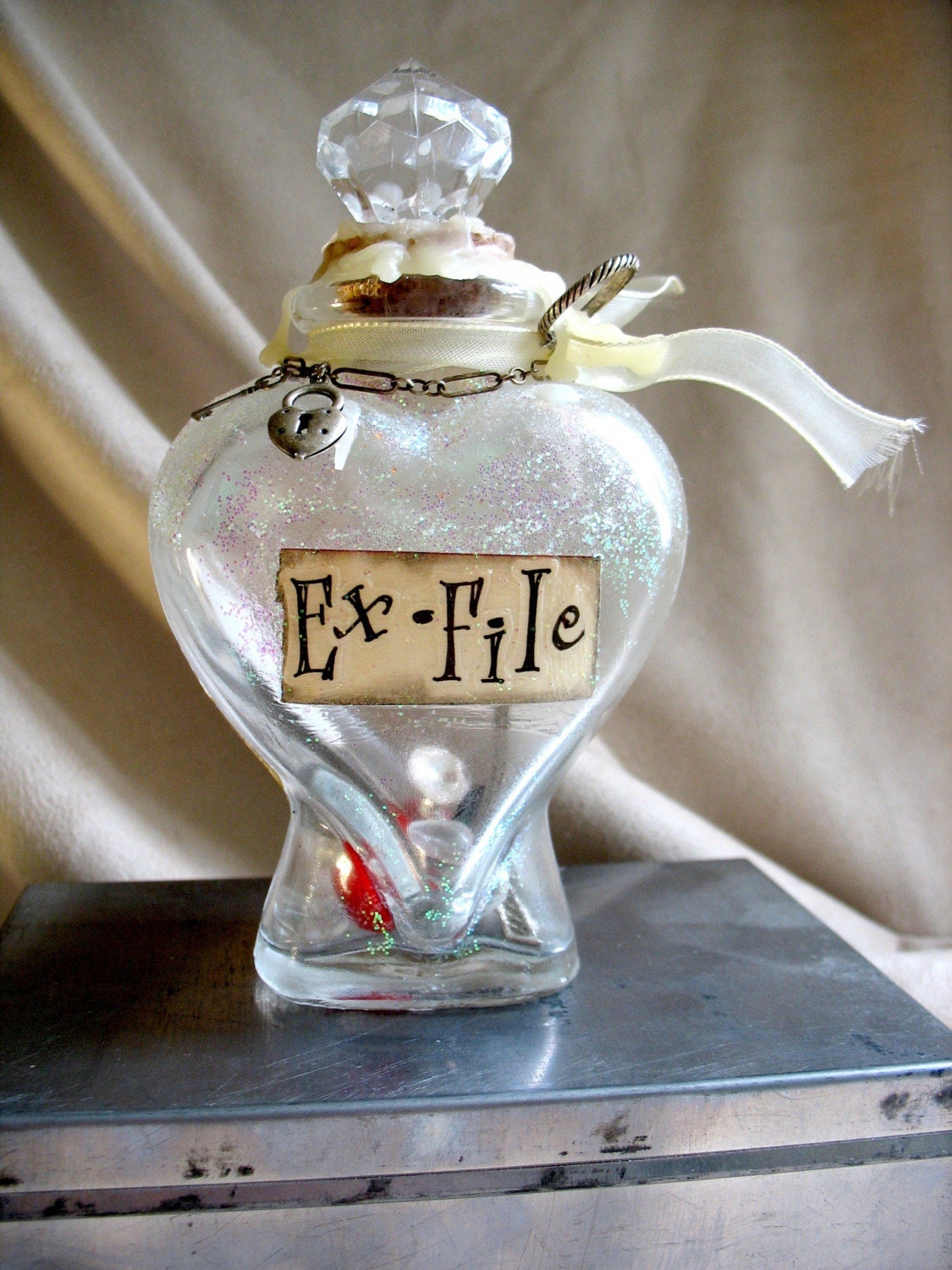 Ex-File Memory Bottle Number 1 by MaggieGlynn