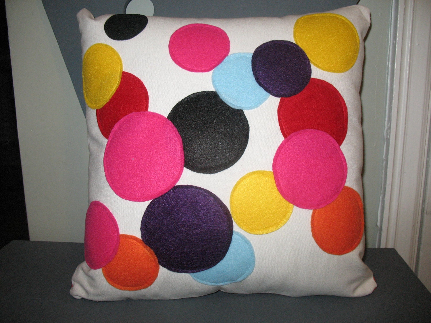 Circles Everywhere Pillow