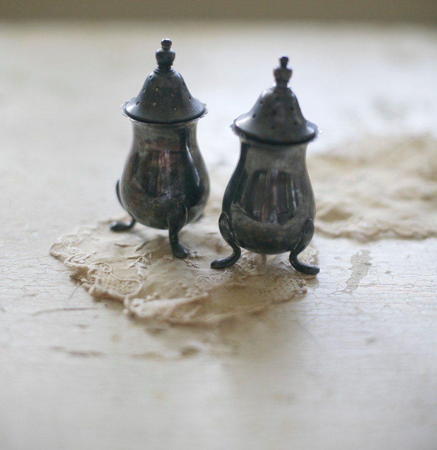 silver shaker set