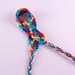 Thin Autism Awareness Macrame Friendship bracelet - MADE TO ORDER