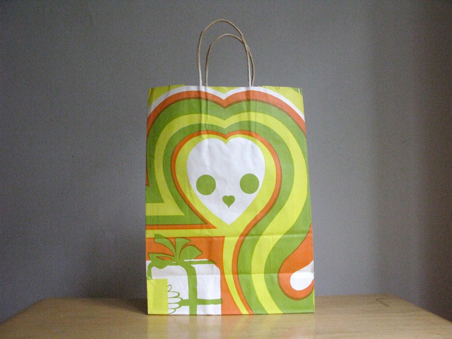 Vintage Paper Shopping Bag
