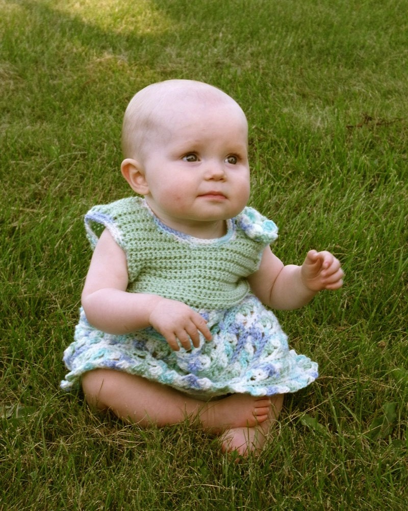 Girl's Crochet Dress