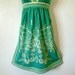 Vintage 70s Neon Mini Dress Butterfly Print Sundress Tunic Dress Summer Fashion Caron Chicago size S/M
