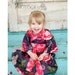 KIMONO DRESS - Nilas Bouquet - sizes 0 through 3T - baby girls toddler easter dress