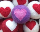 Jack's Valentine Catnip Wool Cat Toy - Purple and Pink