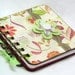How Does My Garden Grow Mini Gratitude Journal, pink and orange flowers
