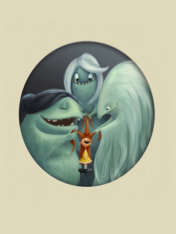 Maddie's Monsters - Print