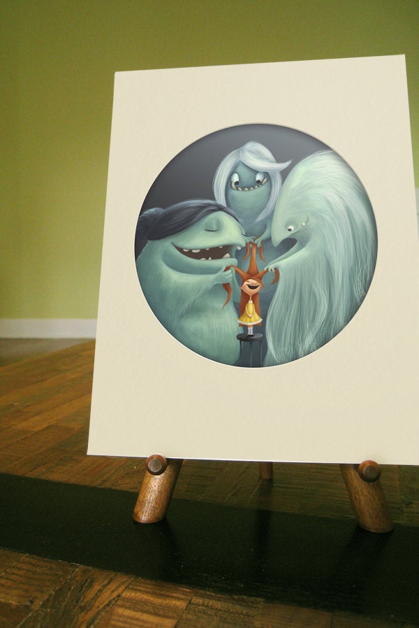 Maddie's Monsters - Print