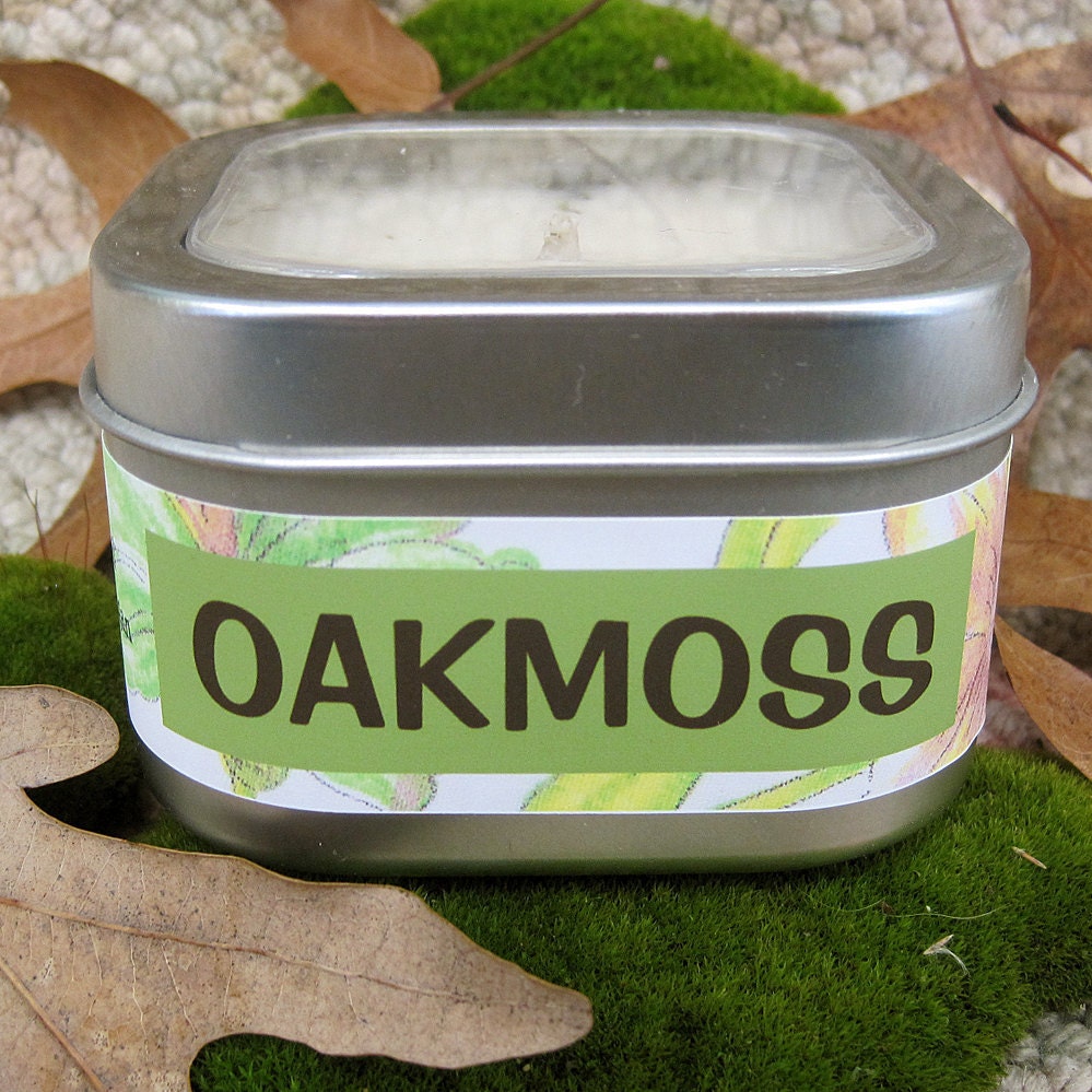 Oakmoss Soy Candle 4 oz. - Green Daffodil Soy Candleworks - Anne and Siouxsan