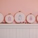 Dresses Embroidery PATTERN - Set of 5