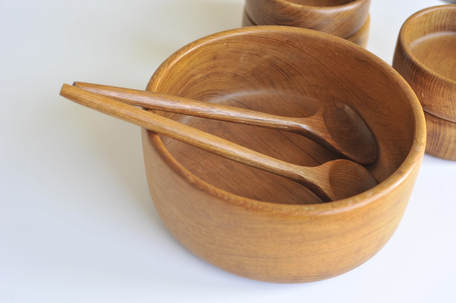 Teak Salad Serving Set