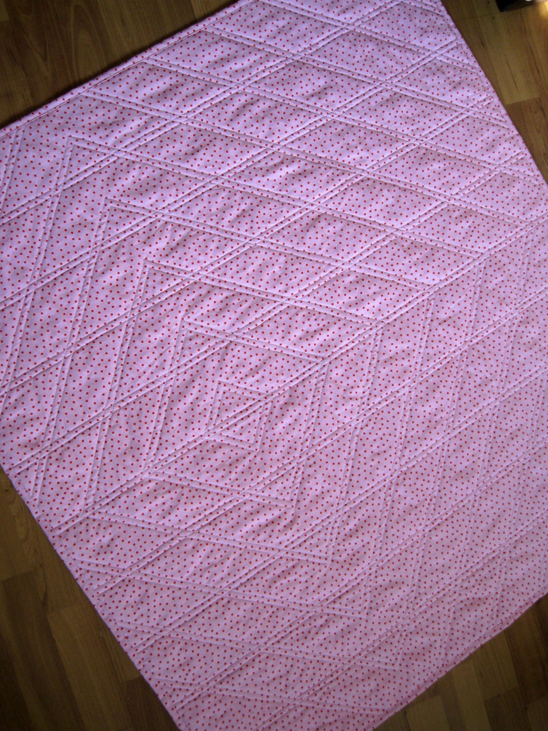 Baby Quilt - Disappearing Scraps