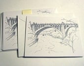 Cards of Monroe Street Bridge - 5x7