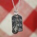 Bakers Love Cupcake Muffin Pan and Whisk on a Sterling Silver Plated Chain