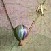 World Traveler - Hot Air Balloon Necklace