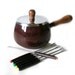 Brown Fondue Set, Enamel Fondue Pot, Retro Kitchen, Fondue Forks, Sterno, Brown Kitchen, Rainbow Colors