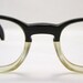 1950s Two Tone Geekish Eyeglasses Safety Supply