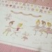 Kawaii ballerina in Light Pink -Half yard (140cm x 45 cm )