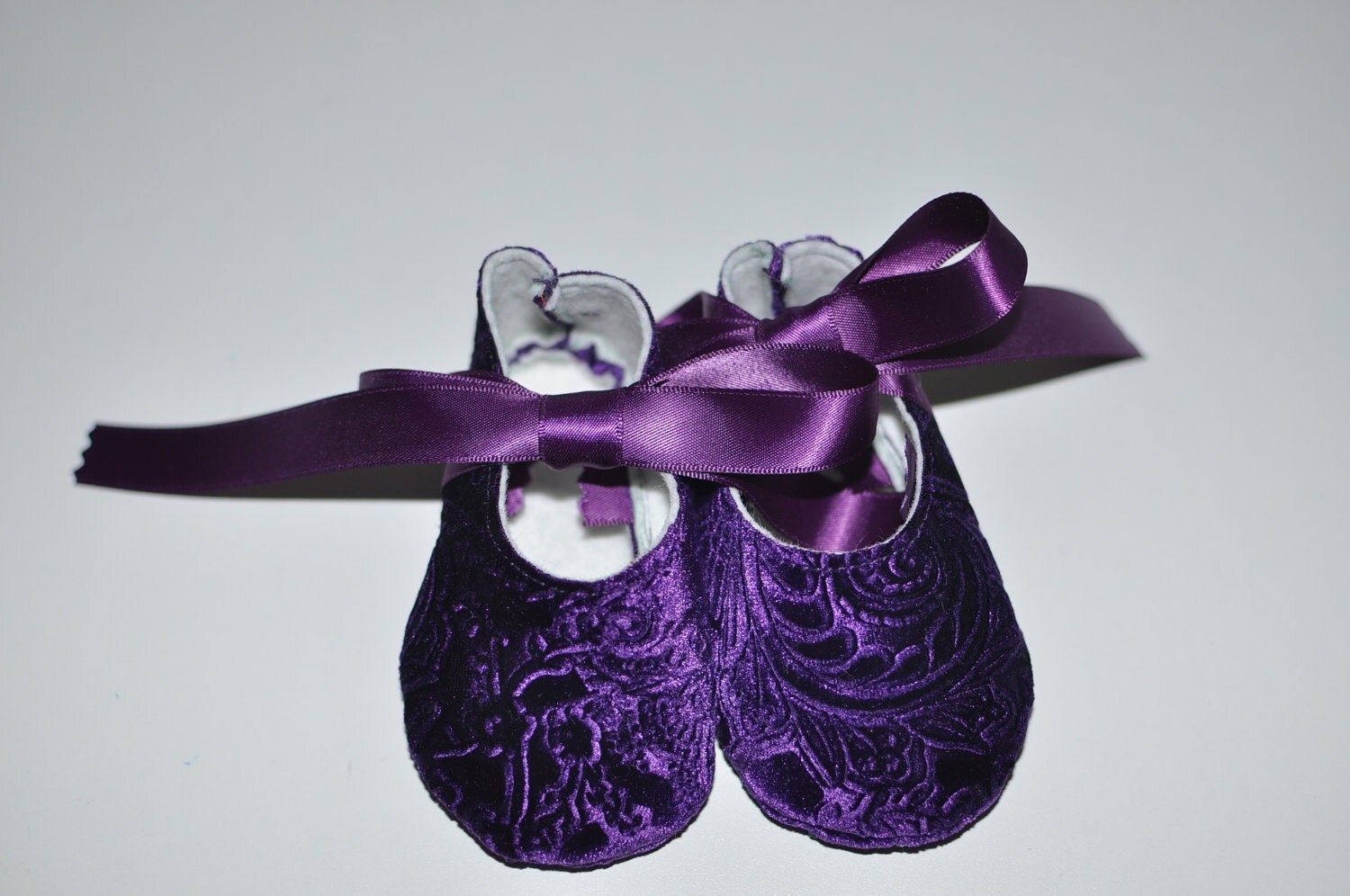 Purple Velvet Shoes