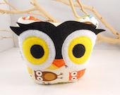 Handmade bookends bellamina's owl bookend/ doorstop/ paperweight