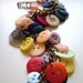 Button charm bracelet - kaleidoscope