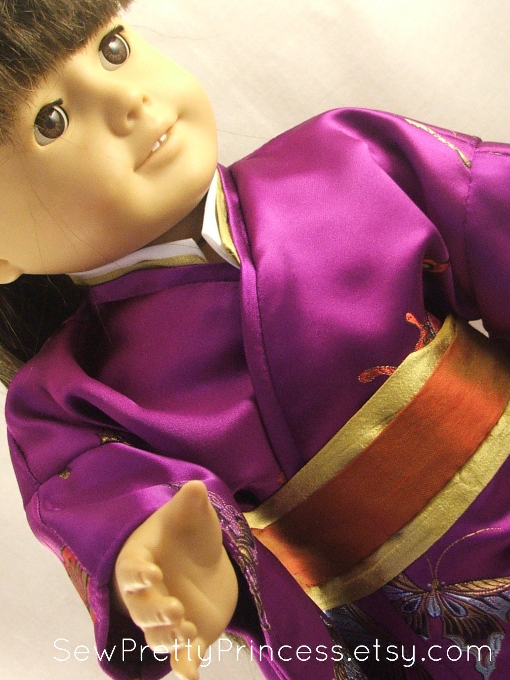 Japanese Kimono for American Girl Doll and other 18" dolls