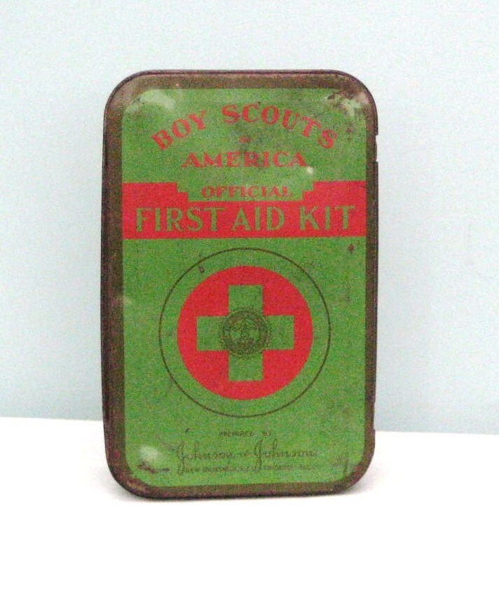 Boy Scouts of America Official First Aid Kit Box by lemontreefarm