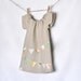 Bunting Applique Peasant Dress