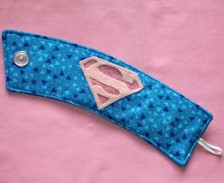 Supergirl Coffee Cozy Reusable