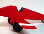 Airplane with turning Propeller