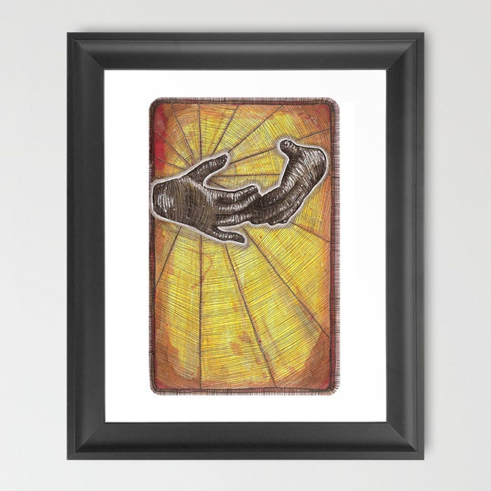 Hands - 5"-7" Giclée Print