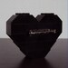 LEGO Heart Pin/Brooch (Black)