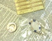 Dollhouse Miniature Platter New In Package Floral Porcelain Dollhouse Platter