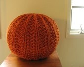 Extra large knit pouf - stuff it yourself kit