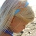 Girls/Toddlers Starfish Headband-OCEAN BLUE-Mermaid Hair, Beach Weddings, Summer, Toddler Hair Photo Prop, Children, Coastal, Children, Fun