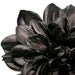 1 Black Artificial Silk Dahlia - Artificial Flower