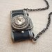 Crystal Camera Necklace