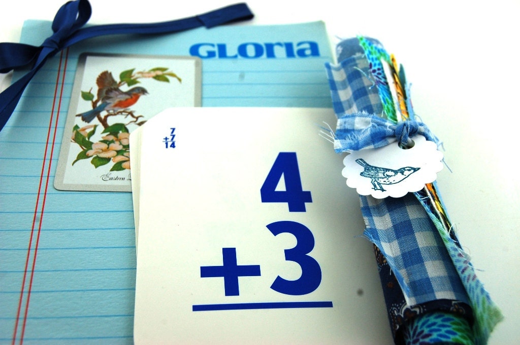 Gloria's Bluebird Inspire Me Kit Full of Vintage Goods