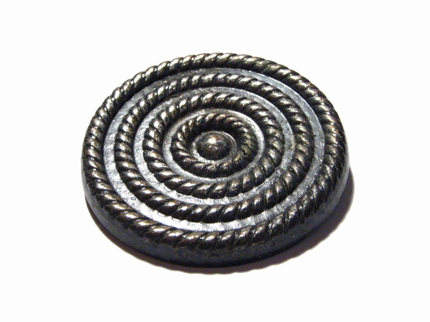 Extra Large Metal Button - Vintage/Antique Style