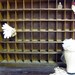 RESERVED FOR CINDY Antique Farm House One Of A Kind Post Office Mail Sorter Call Box Original Paint Finish VF103