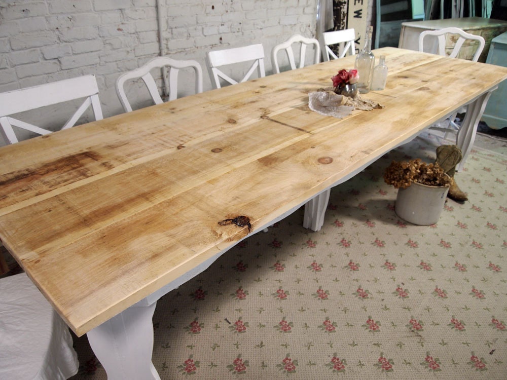 Painted Cottage Handmade Farmhouse Table TBL15