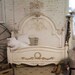 Painted Cottage Shabby Tea Stained Romance Bed