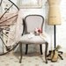 Painted Cottage Chic Shabby Farmhouse Chair CH222