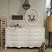 Painted Cottage Chic Shabby White French Dresser DR341