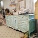 Painted Cottage Chic Shabby Aqua French Dresser DR351