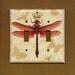 Oversized 4.5" x 4.5" Double Dragon Switchplate cover