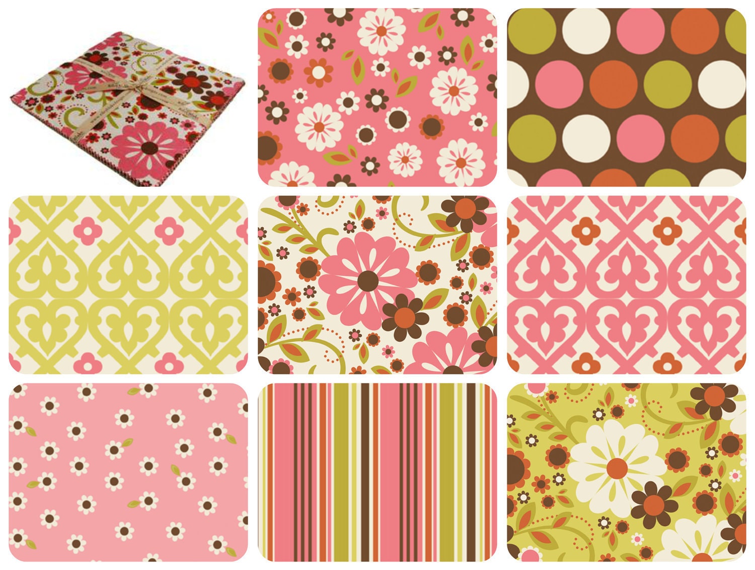Indian Summer Fabric Charm Pack Riley Blake Designs