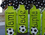 Aluminum Water Bottle Soccer Team Theme   Your Team Colors   Any Sport Can Be Done