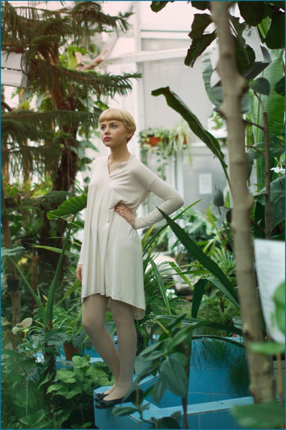Creamy LePassion cotton muse dress