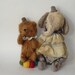 9 inch Clown Elephant with posing arms by Sasha Pokrass
